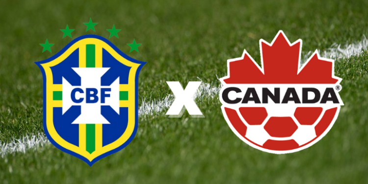 Brasil e Canadá se enfrentam no Estádio Cartagonova (Crédito: Getty Images/Divulgação)