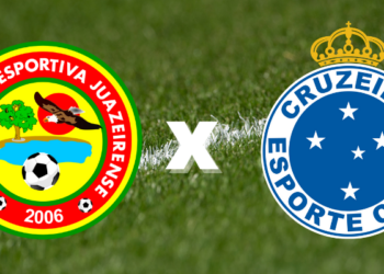 Escudos de Juazeirense e Cruzeiro, que se enfrentam pela Copa do Brasil (Crédito: GettyImages/Divulgação)