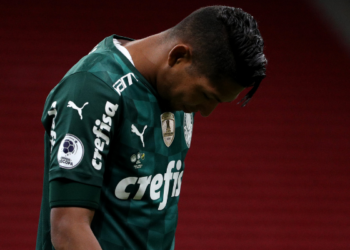 Palmeiras perdeu nos pênaltis para o CRB e foi eliminado da Copa do Brasil (Crédito: Getty Images)