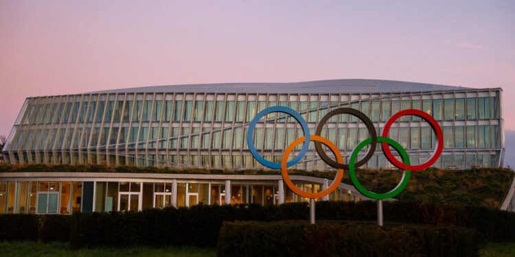 Nova sede do COI, inaugurada em maio de 2019. (Crédito: Getty Images)