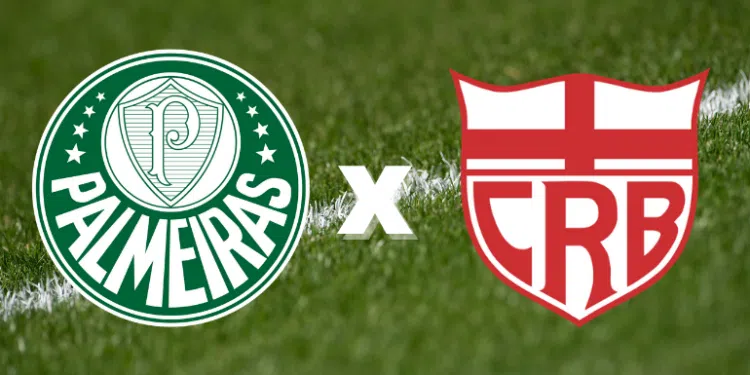 Palmeiras e CRB se enfrentam na Copa do Brasil (Crédito: Getty Images/Divulgação)