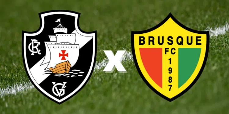 Vasco e Brusque se enfrentam pela 7ª rodada da Série B (Crédito: Getty Images/ Divulgação)