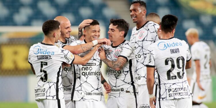 Adson celebra primeiro gol como profissional no Corinthians: “Sensação única” (Crédito: Rodrigo Coca/Agência Corinthians/Fotos Públicas)