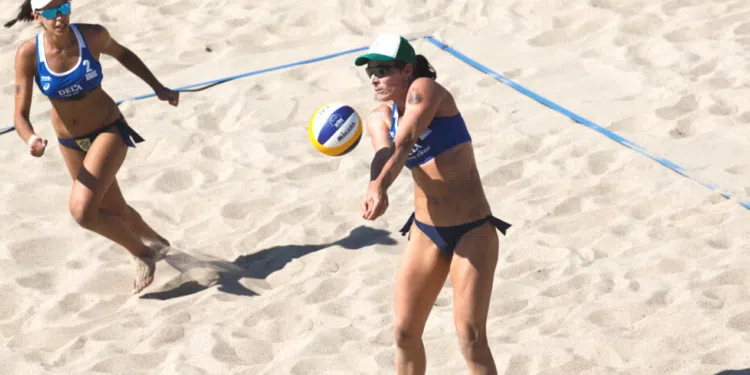 Ágatha e Duda perdem para as chinesas no vôlei de praia das Olimpíadas (Crédito: GettyImages)