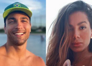 Atleta do vôlei de praia brasileiro recebe comentário de Anitta nas redes sociais (Crédito: Reprodução/Instagram)