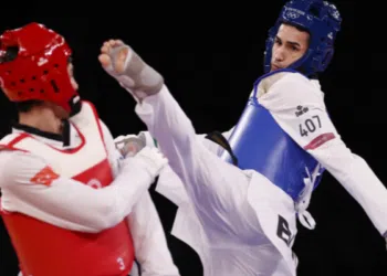 Netinho não conseguiu se classificar para as quartas de finais (Crédito: Getty Images)