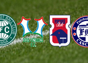 Escudos de alguns dos principais times do Paraná (Crédito: Getty Images/ Divulgação)