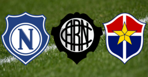 Escudo dos três grandes clubes de Amazonas (Crédito: Getty Images/ Divulgação)