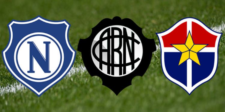 Escudo dos três grandes clubes de Amazonas (Crédito: Getty Images/ Divulgação)