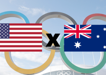 Estados Unidos e Austrália se enfrentam pelo futebol feminino (Crédito: Getty Images/ Divulgação)