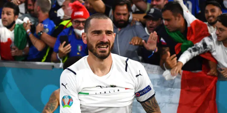 Bonucci, craque da Itália, diz não ter medo da Inglaterra e Wembley na final da Eurocopa (Crédito: GettyImages)