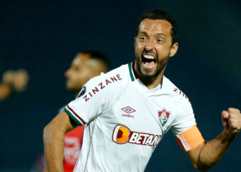 Nenê foi fundamental na vitória do Fluminense diante do Cerro Porteño na Libertadores (Crédito: GettyImages)