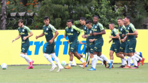 Abel Ferreira tenta manter o elenco do Palmeiras (Crédito: Cesar Greco/Palmeiras / Flickr)