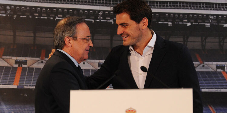 “Casillas não é goleiro para o Real Madrid”, diz Florentino Pérez em áudio vazado (Crédito: GettyImages)