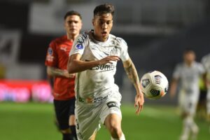 Santos e Independiente vivem imbróglio com a Conmebol sobre escalação de Kaio Jorge (Crédito: Ivan Storti/Santos FC)