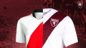 Torino lança uniforme da próxima temporada em homenagem ao River Plate (Crédito: Divulgação/ River Plate)