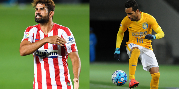 Alex Teixeira e Diego Costa frustraram planos de Palmeiras, Vasco e Flamengo (Crédito: GettyImages)