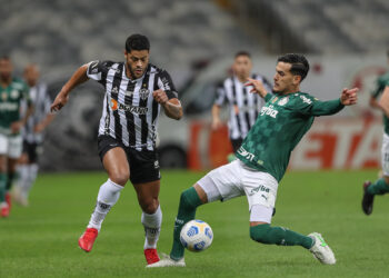 Atlético-MG e Palmeiras duelaram no Campeonato Brasileiro (Crédito: Pedro Souza / Atlético / Flickr)