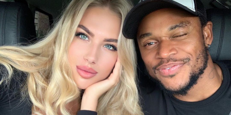 Ex de Luiz Adriano e o jogador (Crédito: Reprodução/Instagram)