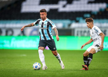 Criados na base do Grêmio, os atletas seguem rumo ao Sassuolo (Crédito: Lucas Uebel / Grêmio FBPA / Flickr)