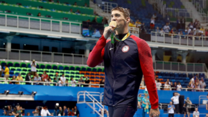 Michael Phelps, nadador americano maior recordista de medalhas olímpicas, com 28 (Crédito: GettyImages)