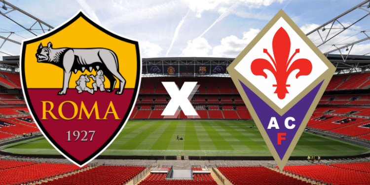Emblemas de Roma e Fiorentina (Crédito: Getty Images / Divulgação)