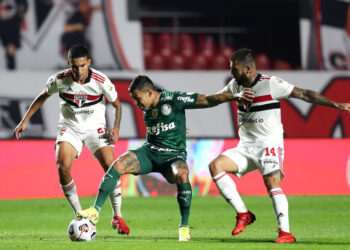 São Paulo e Palmeiras duelaram na Libertadores (Crédito: GettyImages)