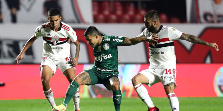 São Paulo e Palmeiras duelaram na Libertadores (Crédito: GettyImages)