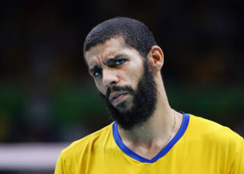 Wallace atuou por 11 anos na equipe de Vôlei do Brasil (Crédito: GettyImages)