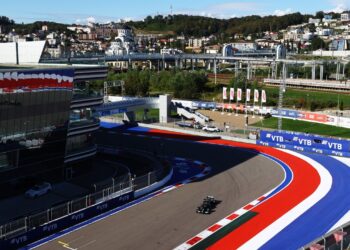 Bottas no circuito de Sochi (Crédito: Getty Images)