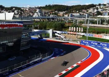 Bottas no circuito de Sochi (Crédito: Getty Images)