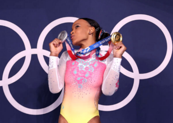 Rebeca Andrade estará no Mundial de Ginástica Artística (Crédito: GettyImages)