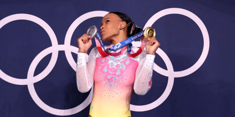 Rebeca Andrade estará no Mundial de Ginástica Artística (Crédito: GettyImages)