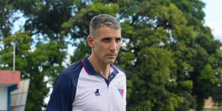 Vojvoda, destaque do Fortaleza. ganhou elogios de Tite (Crédito: Leonardo Moreira / Fortaleza)