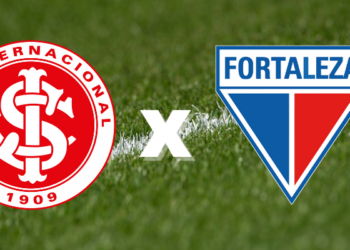Emblemas de Internacional e Fortaleza (Crédito: Getty Images / Divulgação)