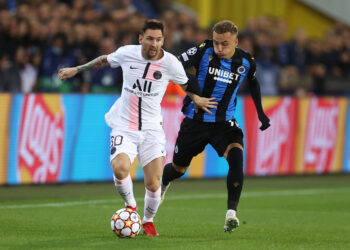 PSG fica no empate com o Brugge na Champions League (Crédito: Getty Images)