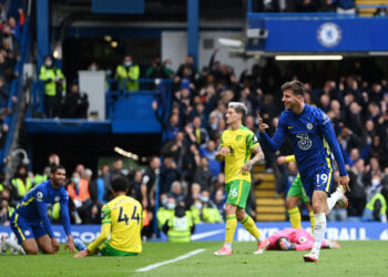 Com show de Mount, Chelsea aplica 7 a 0 no Norwich (Crédito: GettyImages)