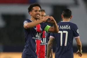 Marquinhos e Carol Cabrino contaram a novidade nas redes sociais (Crédito: GettyImages)