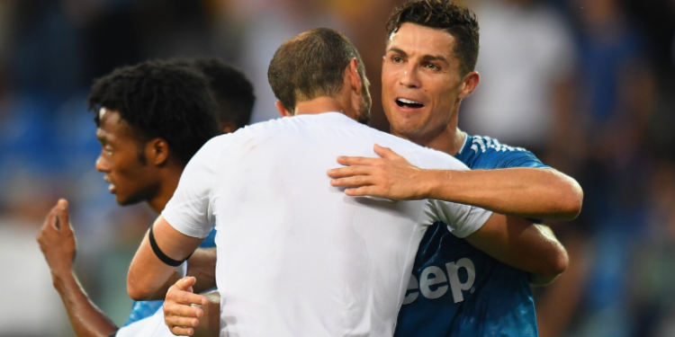 Chiellini falou sobre a saída de Cristiano Ronaldo da Juventus (Crédito: Getty Images)