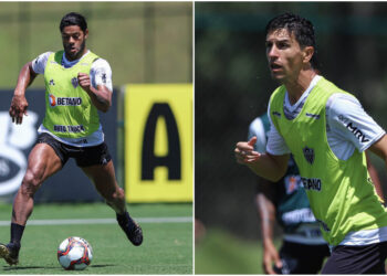 No Atlético-MG, Cuca apontou alguns erros de Hulk e Nacho Fernández (Crédito: Pedro Souza / Agência Galo / Atlético / Flickr)