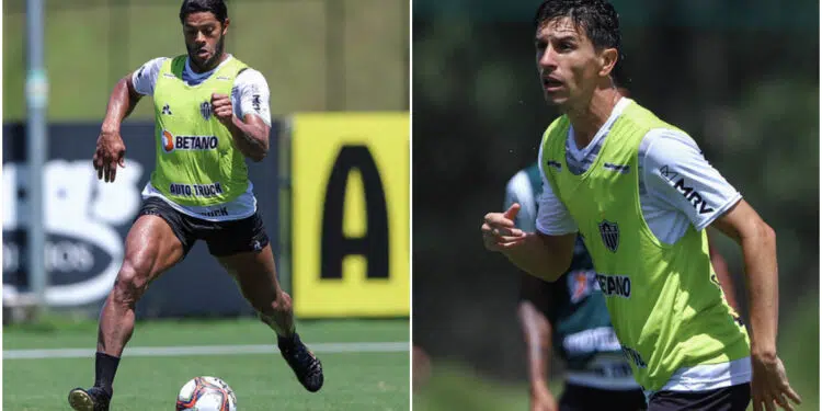 No Atlético-MG, Cuca apontou alguns erros de Hulk e Nacho Fernández (Crédito: Pedro Souza / Agência Galo / Atlético / Flickr)