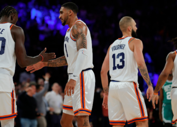 New York Knicks vencem Boston Celtics na NBA (Crédito: Getty Images)
