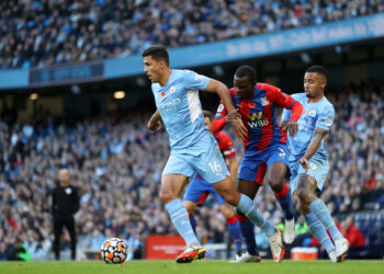 Manchester City e Crystal Palace duelaram na Premier League (Crédito: GettyImages)