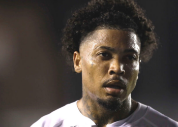 Marinho, jogador do Santos que quer ir para os Emirados (Crédito: GettyImages)