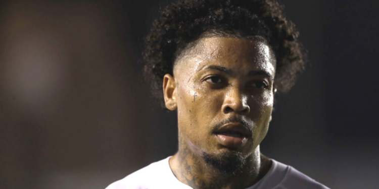 Marinho, jogador do Santos que quer ir para os Emirados (Crédito: GettyImages)