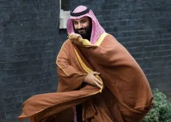 Mohammed bin Salman em Londres, na Inglaterra (Crédito: Getty Images)