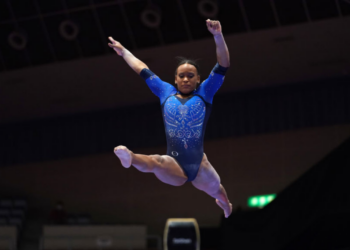Receba Andrade conquista três finais no Mundial de Ginástica Artística (Crédito: GettyImages)
