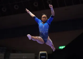 Receba Andrade conquista três finais no Mundial de Ginástica Artística (Crédito: GettyImages)