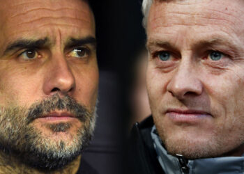 Derby de Manchester: Guardiola minimiza empolgação para clássico United x City (Crédito: GettyImages)