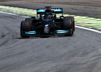 Hamilton deu show no GP do Brasil de Fórmula 1 (Crédito: GettyImages)